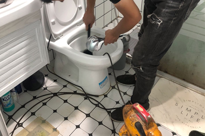 南雄疏通下水道